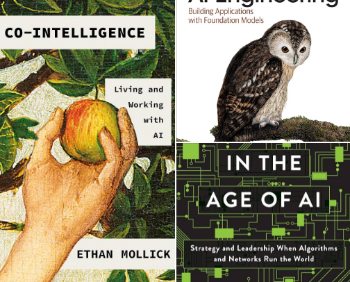 AI Books Every Entrepreneur Should Read (Build Smarter Businesses & Stay Ahead) cover photo collage