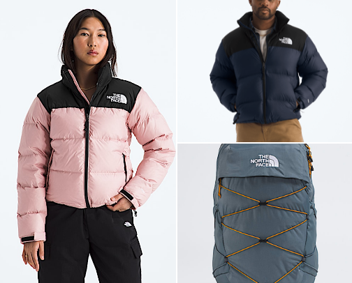 North face cover photo collage