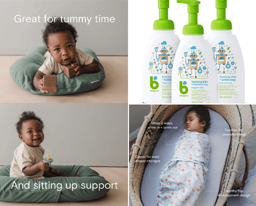 Favorite Baby Items cover photo collage