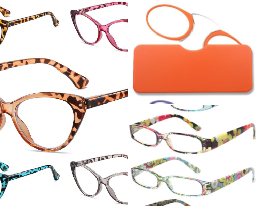 Cutest Reading Glasses (all multipacks) cover photo collage