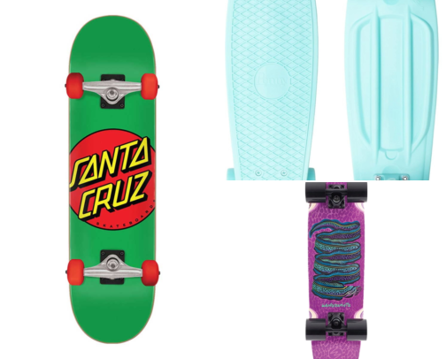 Skateboards & Cruiser Boards: 18 Bestsellers for Street & Park 🛹 cover photo collage