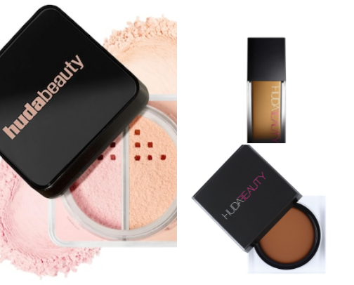 My favourite Huda beauty products of all time cover photo collage