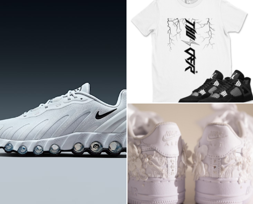 Nike shoes cover photo collage