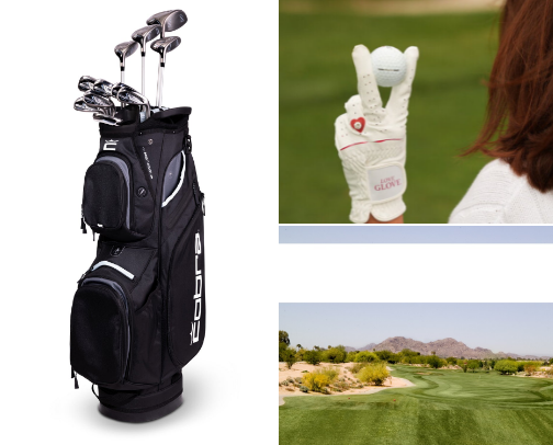 Golf Essentials cover photo collage