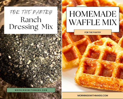 Pantry Mixes I Make From Scratch cover photo collage