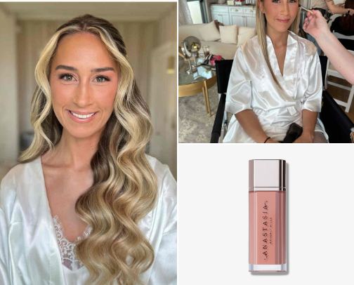 My bridal getting ready look cover photo collage