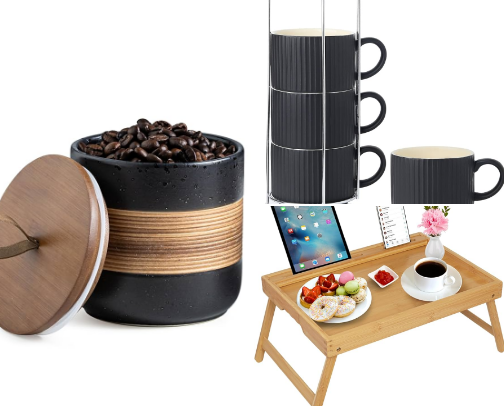 Coffee Corner Aesthetic & Organization cover photo collage