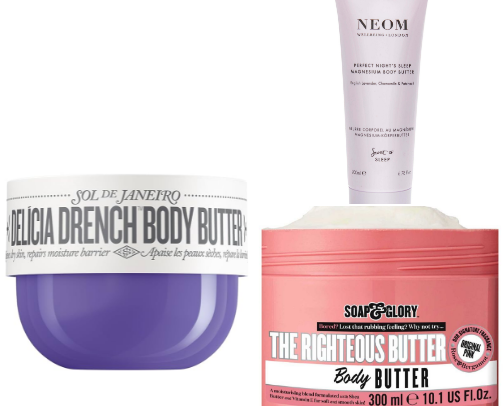 ✨ Best Body Butters & Lotions 🧴🥥🌸 | Silky Smooth Skin Awaits! 💖 cover photo collage