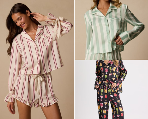 Women Pajamas cover photo collage