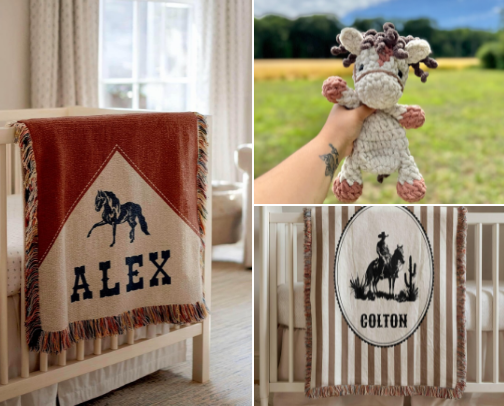 Western Birthday Theme & Gift Ideas 🐄 cover photo collage