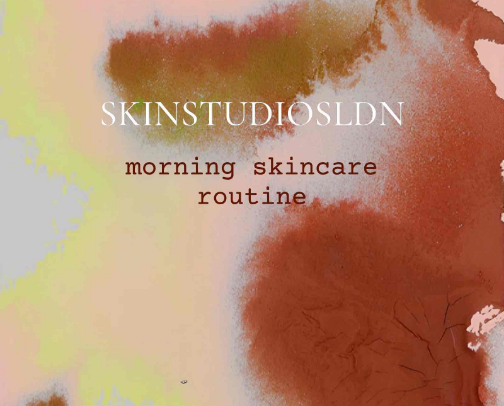 morning skincare routine 🍒🪭🪩🎏 cover photo collage