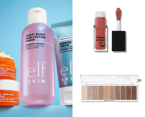 Skincare cover photo collage