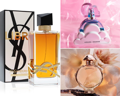 my favorite perfumes🫶🏻☀️ cover photo collage