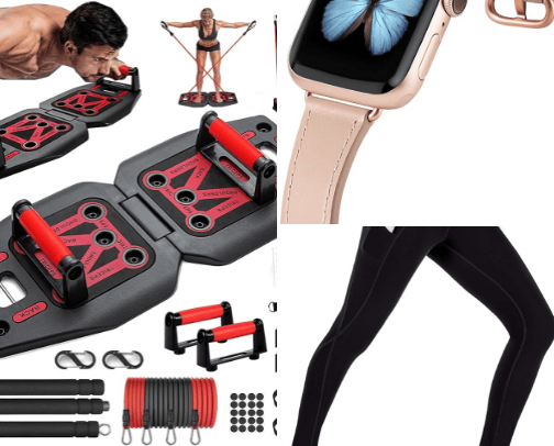 Fitness cover photo collage