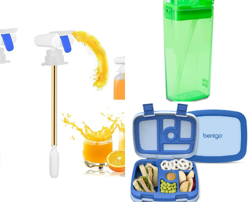 Kid Friendly Products for Convenience and Health cover photo collage