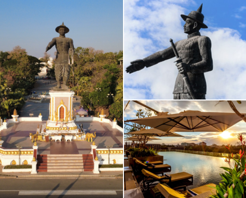 A cozy hotel base for exploring, Vientiane: Riverside Walks, Sacred Places, and Stays cover photo collage
