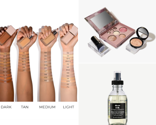 My favorite beauty recs cover photo collage