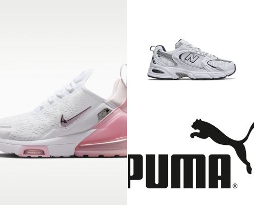 Women’s Sneakers cover photo collage