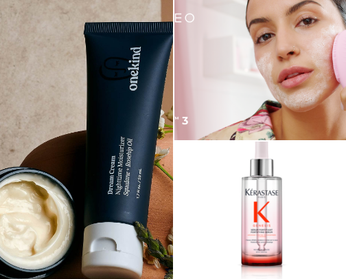 Skincare🧴 cover photo collage