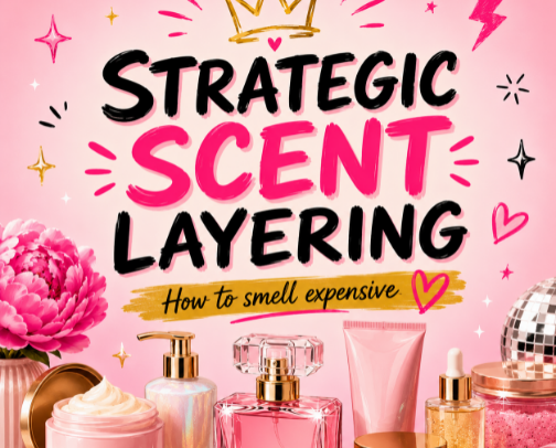 Scent Layering cover photo collage