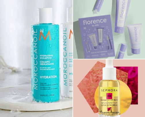 Skincare🛍💄 cover photo collage