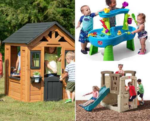 Outdoor toys your kids will play with all summer long ☀️⛱️ cover photo collage