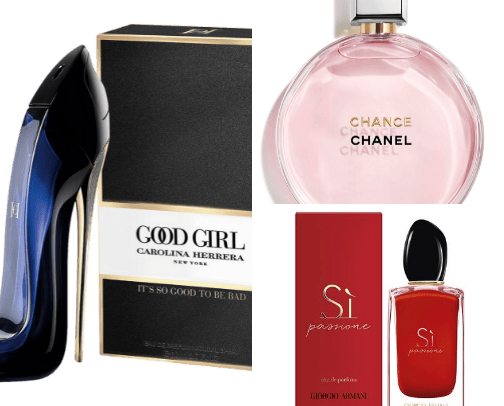 Perfumes cover photo collage