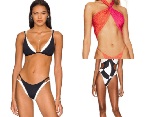 Swimsuit/bikini cover photo collage