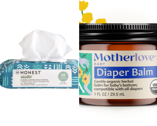 New Baby & Mama Scrunchy Must Haves cover photo collage