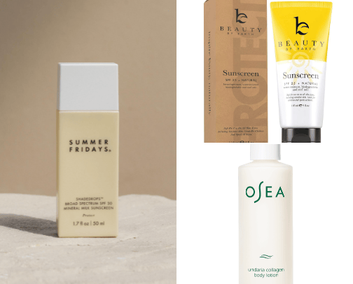 Skincare Essentials🌷 cover photo collage