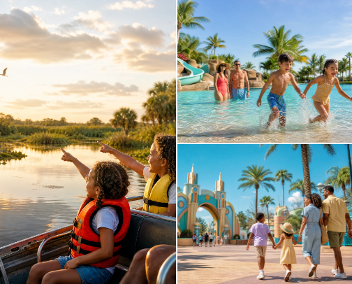 Florida With Kids: My Family Vacation Must-Haves and must do cover photo collage
