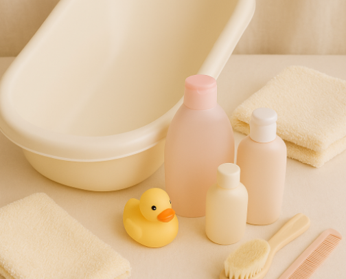 🛁 Baby Bath Essentials cover photo collage