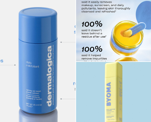 Skincare Favorites cover photo collage