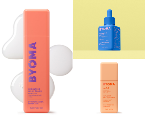 Skincare worth the hype 👀 cover photo collage