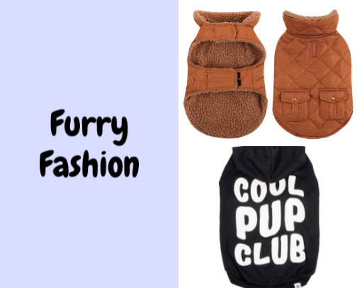 Furry Fashion! Clothes for Your Pup! 👗 cover photo collage