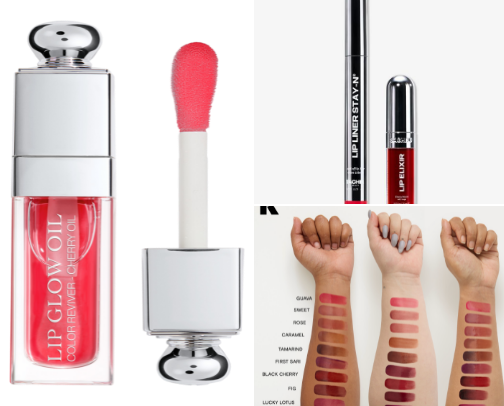 Makeup favorites from a fabulous over 40 girlie cover photo collage