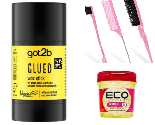 Perfect slick back tools👱🏼‍♀️ cover photo collage