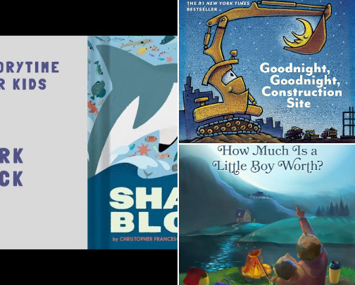 Kids Books on Repeat! 📚 cover photo collage