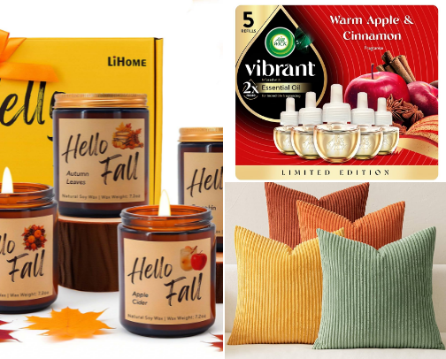 All Things Fall: Cozy Must-Haves & Seasonal Favorites 🍂” cover photo collage