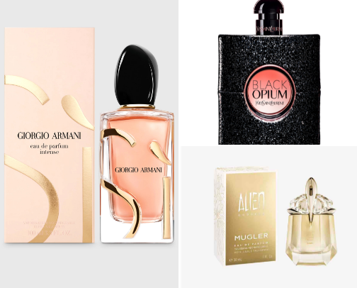 Perfumes and essences that stand out your dark feminine energy🐈‍⬛✨ cover photo collage