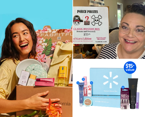My Favorite Subscription Boxes cover photo collage