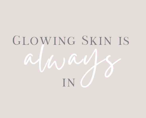 Glam & Glow essentials cover photo collage