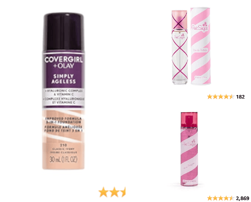 Beauty Products cover photo collage