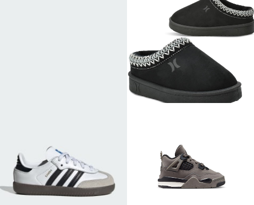 Busy Toddler Boy Fall Shoe Must-Haves cover photo collage