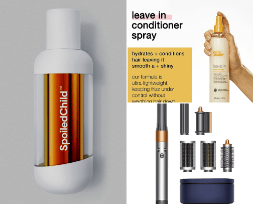 Hair Essentials cover photo collage