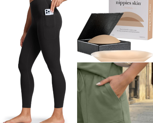 My Essentials, Go-to looks, and Confidence boosters cover photo collage