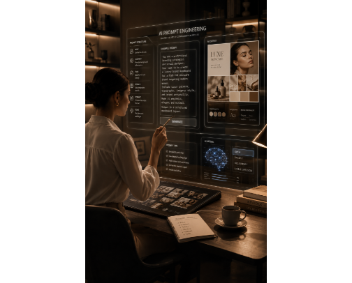 Prompt Engineering Mastery cover photo collage