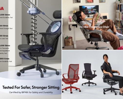 WORK FROM HOME SET UP THAT DOESN’T WRECK YOUR BODY 💻🎧 cover photo collage