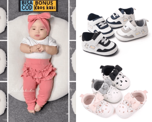 Toys and baby cover photo collage