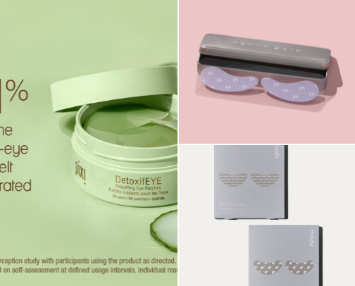 Eye patches cover photo collage